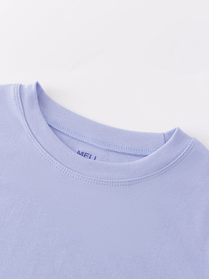 CLASSIC TEE LONG SLEEVE-DUSTY BLUE-2