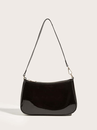Underarm Single Strap Baguette Bag