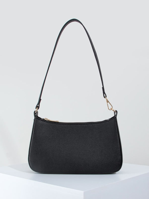 Underarm Single Strap Baguette Bag