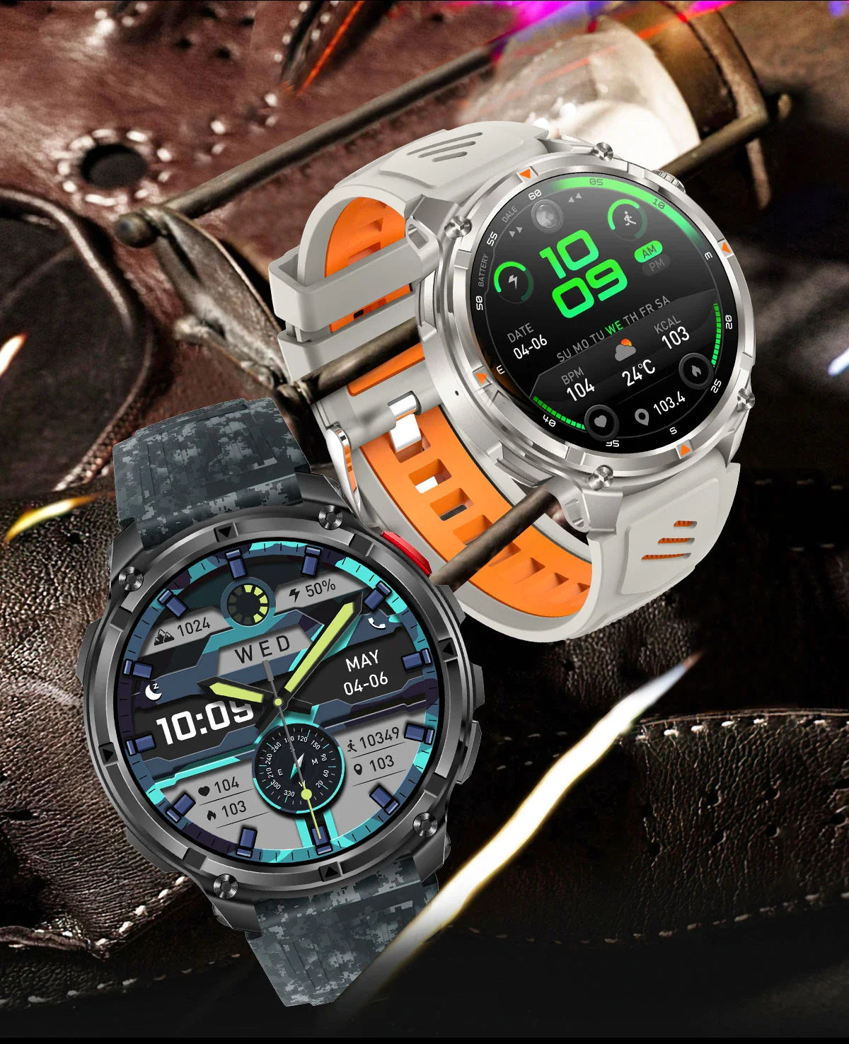 2026 New 1100mah AMOLED Smart Watch