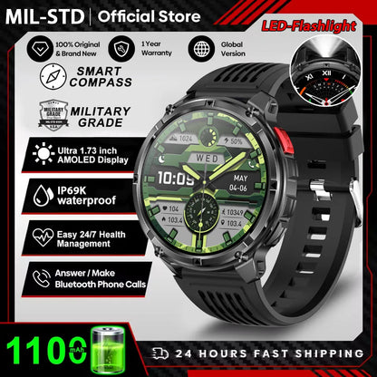 2026 New 1100mah AMOLED Smart Watch