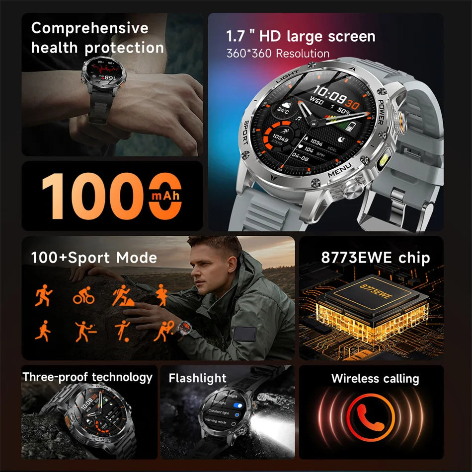 T-Rex 3 Military Grade Smart Watch